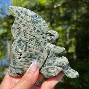 Green jasper (1) fairy craving | crystal